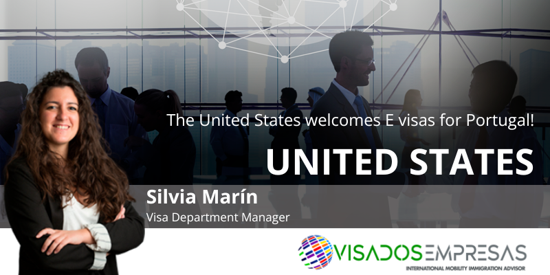 The United States welcomes E visas for Portugal!